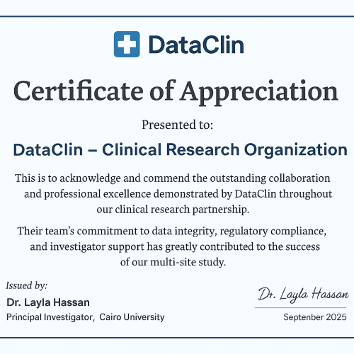 Certificate of Testimonial